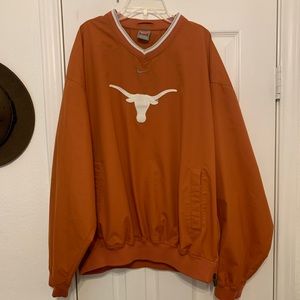 Mens Nike Texas Longhorns pullover windbreaker